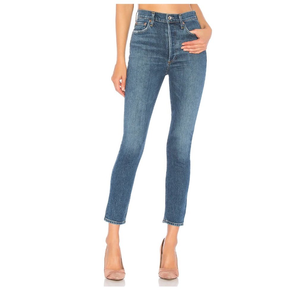 AGOLDE Nico High Rise Slim Fit, Size 26